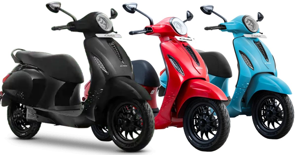 Bajaj Chetak 2903 पर मिल रहा ₹28,000 का डिस्काउंट - 220KM रेंज के साथ 2 घंटे में 100% चार्ज और डिजिटल डिसप्ले + प्रीमियम Look