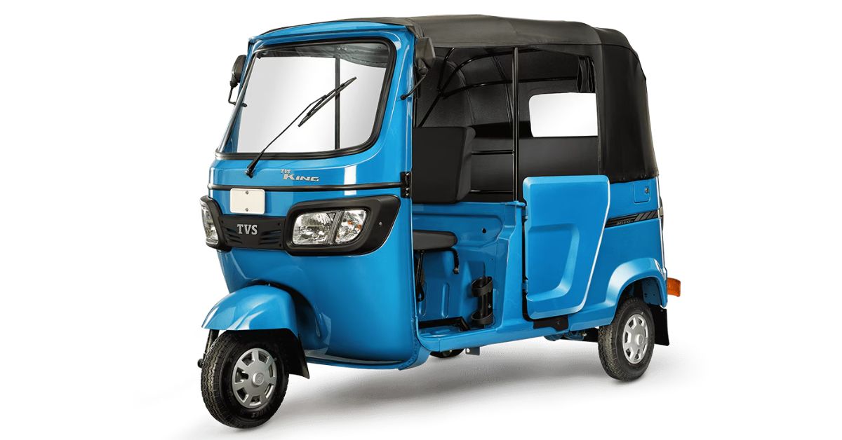 TVS King EV Max Electric Auto Rickshaw: 179km Range & 200W फास्ट चार्जिंग, ₹2.95 लाख से शुरू