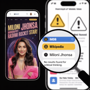 Miloni Jhonsa biography in Hindi – क्या सच में वह Rashmi Rocket में थीं? Net Worth, परिवार और 2026 की सच्चाई!