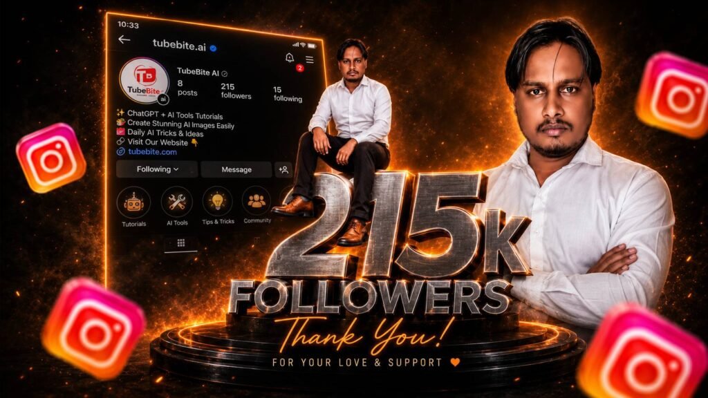 Create a Stunning Instagram Followers Milestone Poster