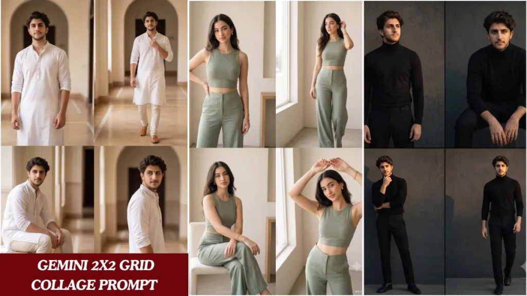 Unlocking Viral Potential: Top Gemini 2×2 Grid Collage Prompts for Cinematic Consistency