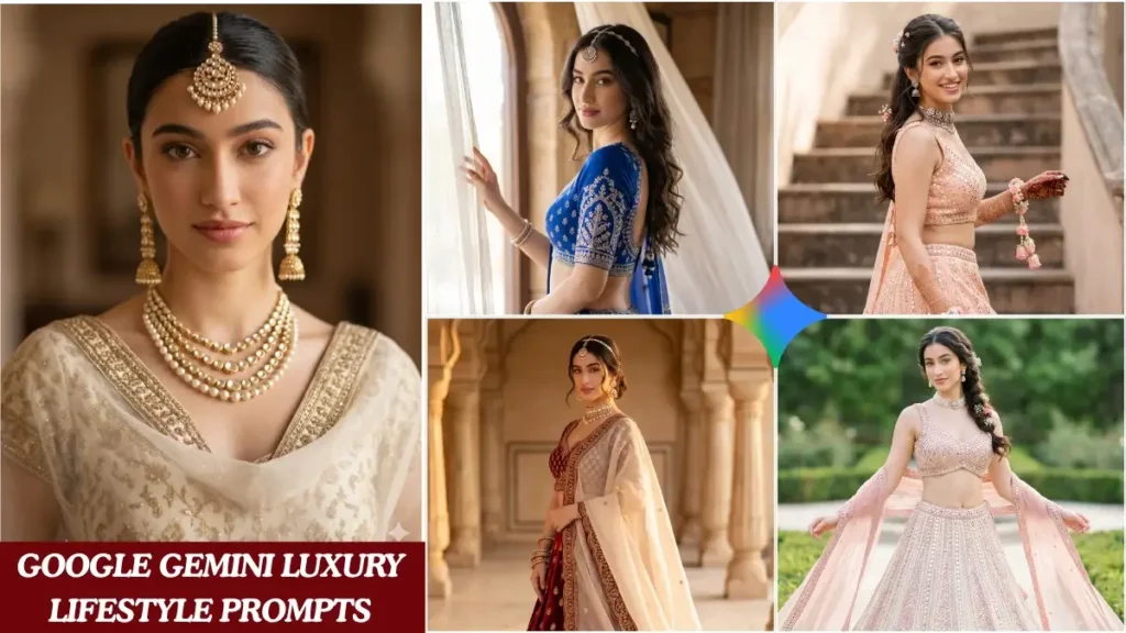 Mastering AI Fashion: 5 Expert Luxury Lehenga Gemini Prompts for Breathtaking Visuals