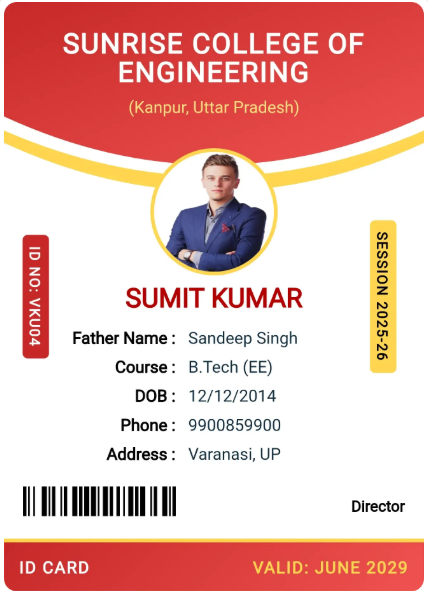 ID Card Template