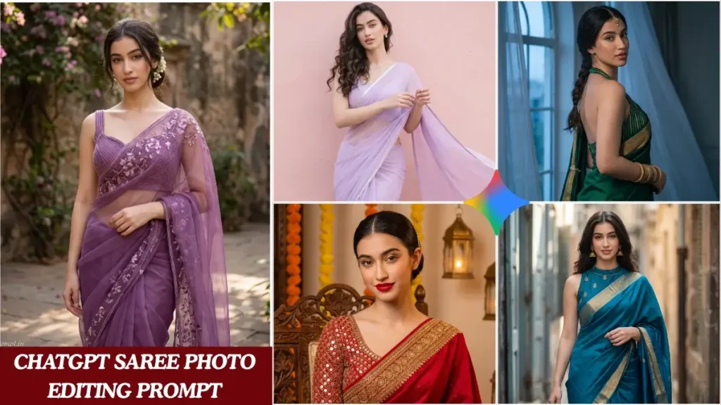 Mastering AI for Stunning Saree Photos: 5 ChatGPT Prompts That Girls Adore