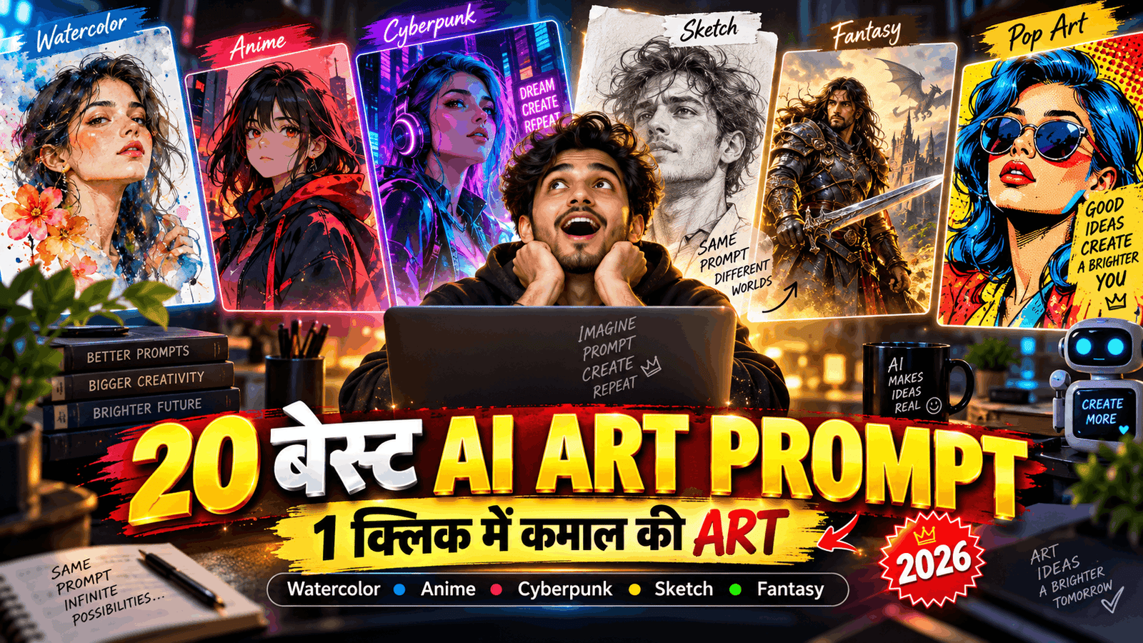 AI Art Prompts for 2026